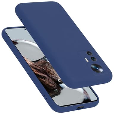 Xiaomi 12T / 12T PRO silikondeksel case (blå)