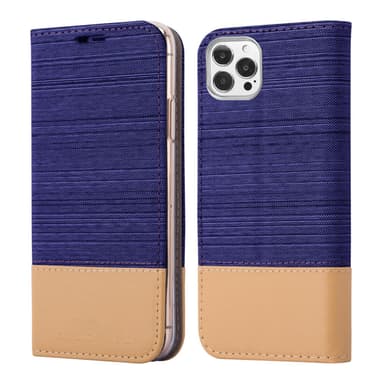 iPhone 13 PRO MAX lommebokdeksel etui (blå)
