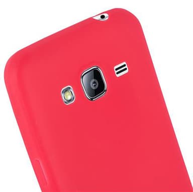 Deksel Samsung Galaxy J3 2015 Silikon cover (rød)