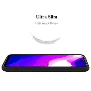 Deksel Xiaomi Mi 10 LITE Silikon cover (Svart)
