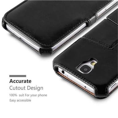Samsung Galaxy S4 lommebokdeksel case (svart)