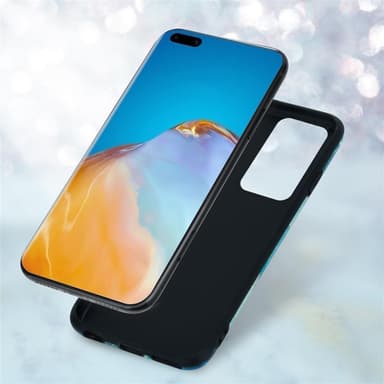 Huawei P40 lommebokdeksel etui (blå)