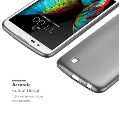 Deksel LG K10 2016 Case Cover (grå)