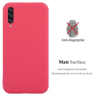 Deksel Samsung Galaxy A70 / A70s Silikon cover (rød)