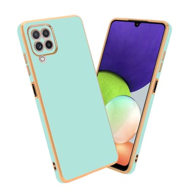 Samsung Galaxy M22 / M32 4G silikondeksel case (grønn)