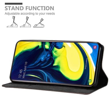 Samsung Galaxy A80 / A90 4G lommebokdeksel case (brun)