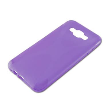 Samsung Galaxy E7 Deksel Case Cover (lilla)