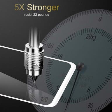 Xiaomi Mi 8 LITE Skjermbeskytter Skärmskydd (hvit)