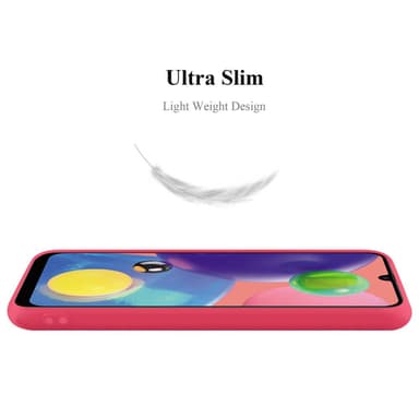 Deksel Samsung Galaxy A70 / A70s Silikon cover (rød)