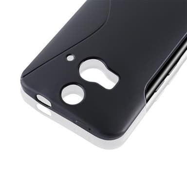 HTC BUTTERFLY 2 silikondeksel case (svart)