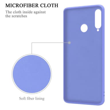 Deksel Huawei P30 LITE Ring Case (lilla)