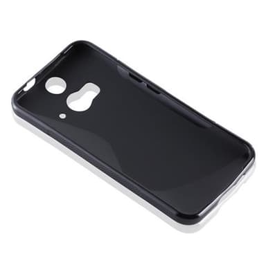 HTC BUTTERFLY 2 silikondeksel case (svart)