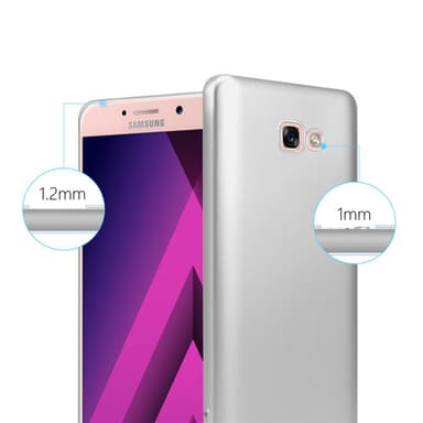 Deksel Samsung Galaxy A7 2017 Case Cover (sølv)