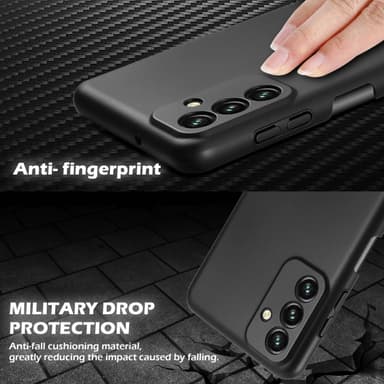 Deksel Samsung Galaxy A13 5G Case Cover (svart)