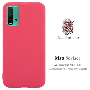 Deksel Xiaomi RedMi 9T / POCO M3 Silikon cover (rød)