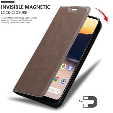 Nokia 2.3 lommebokdeksel case (brun)