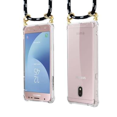 Samsung Galaxy J5 2017 Deksel med Halskjede (svart)