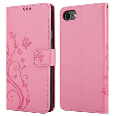 iPhone 7 / 7S / 8 / SE 2020 lommebokdeksel Blomster
