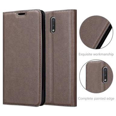 Nokia 2.3 lommebokdeksel case (brun)