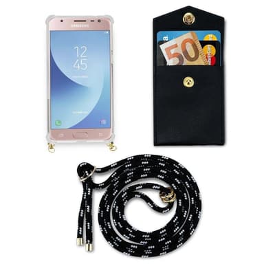 Samsung Galaxy J5 2017 Deksel med Halskjede (svart)