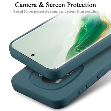 Honor Magic 6 silikondeksel case (Grønn)