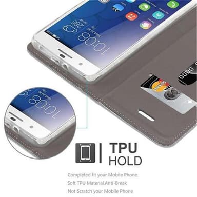 Honor 6 PLUS lommebokdeksel etui (grå)
