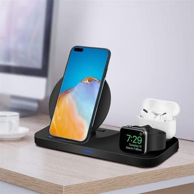 Huawei P40 lommebokdeksel etui (blå)