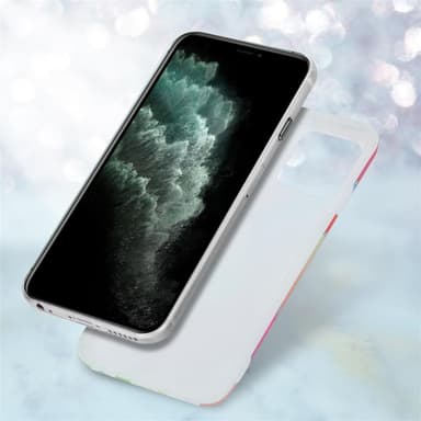 iPhone 12 MINI lommebokdeksel etui (rosa)
