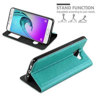 Samsung Galaxy A3 2016 lommebokdeksel cover (turkis)