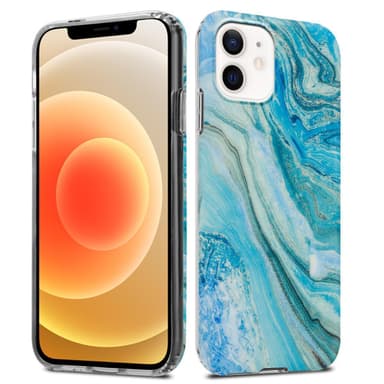 iPhone 12 PRO MAX lommebokdeksel etui (blå)