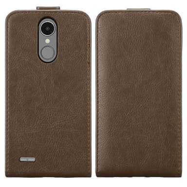 LG K8 2017 deksel flip cover (brun)