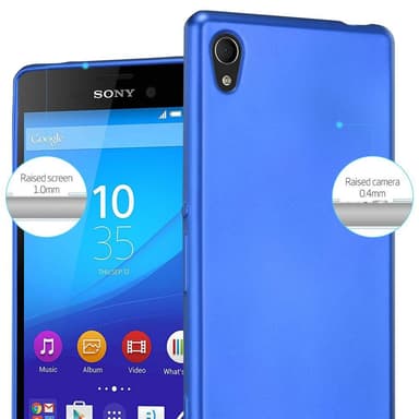 Deksel Sony Xperia M4 AQUA Case Cover (blå)