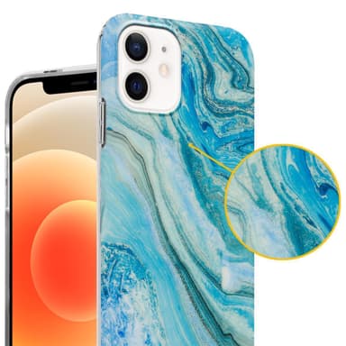 iPhone 12 PRO MAX lommebokdeksel etui (blå)