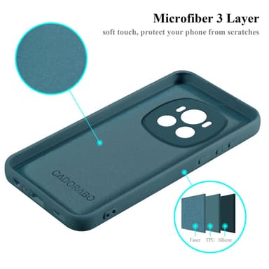 Honor Magic 6 silikondeksel case (Grønn)