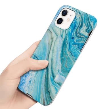 iPhone 12 PRO MAX lommebokdeksel etui (blå)