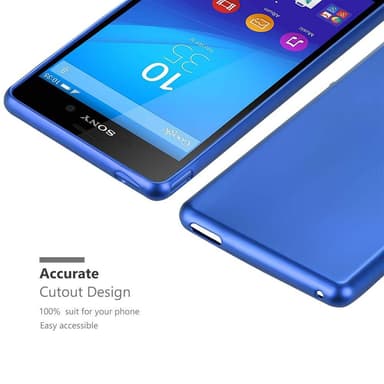 Deksel Sony Xperia M4 AQUA Case Cover (blå)