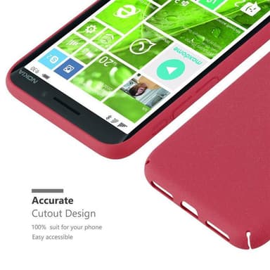 Nokia Lumia 929 / 930 Hardt Deksel Cover (rød)