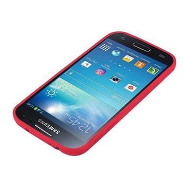 Deksel Samsung Galaxy S4 Silikon cover (rød)
