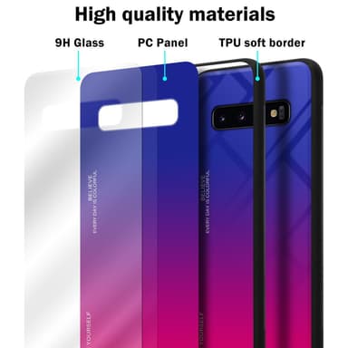 Deksel Samsung Galaxy S10 PLUS Case Cover (svart)