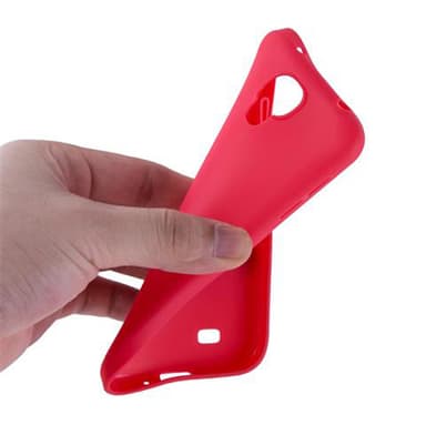 Deksel Samsung Galaxy S4 Silikon cover (rød)