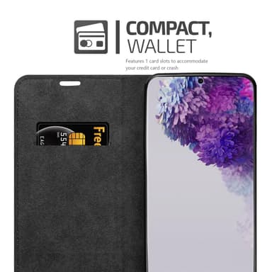 Samsung Galaxy S20 ULTRA lommebokdeksel case (svart)