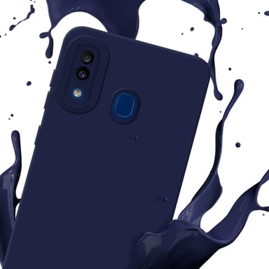 Samsung Galaxy A20 / A30 / M10s Deksel case (blå)