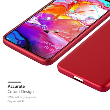 Deksel Samsung Galaxy A70 / A70s Case Cover (rød)