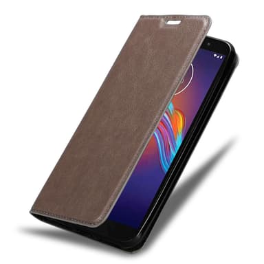 Motorola MOTO E6 PLAY lommebokdeksel case (brun)
