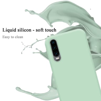 Huawei P30 silikondeksel case (grønn)