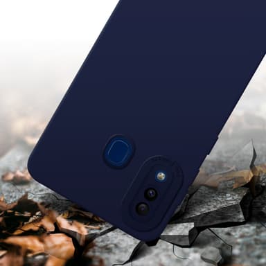 Samsung Galaxy A20 / A30 / M10s Deksel case (blå)