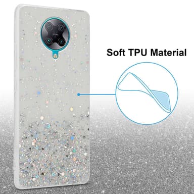 Xiaomi POCO F2 PRO Silikondeksel Glitter