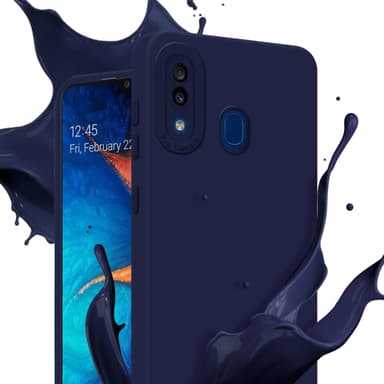 Samsung Galaxy A20 / A30 / M10s Deksel case (blå)