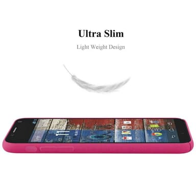 Motorola MOTO G2 Hardt Deksel Cover (rosa)