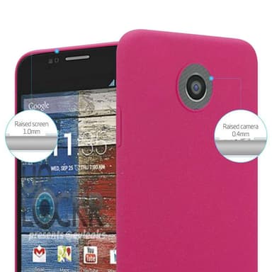 Motorola MOTO G2 Hardt Deksel Cover (rosa)